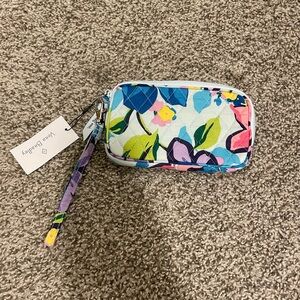 Vera Bradley Multicolor Floral Wristlet